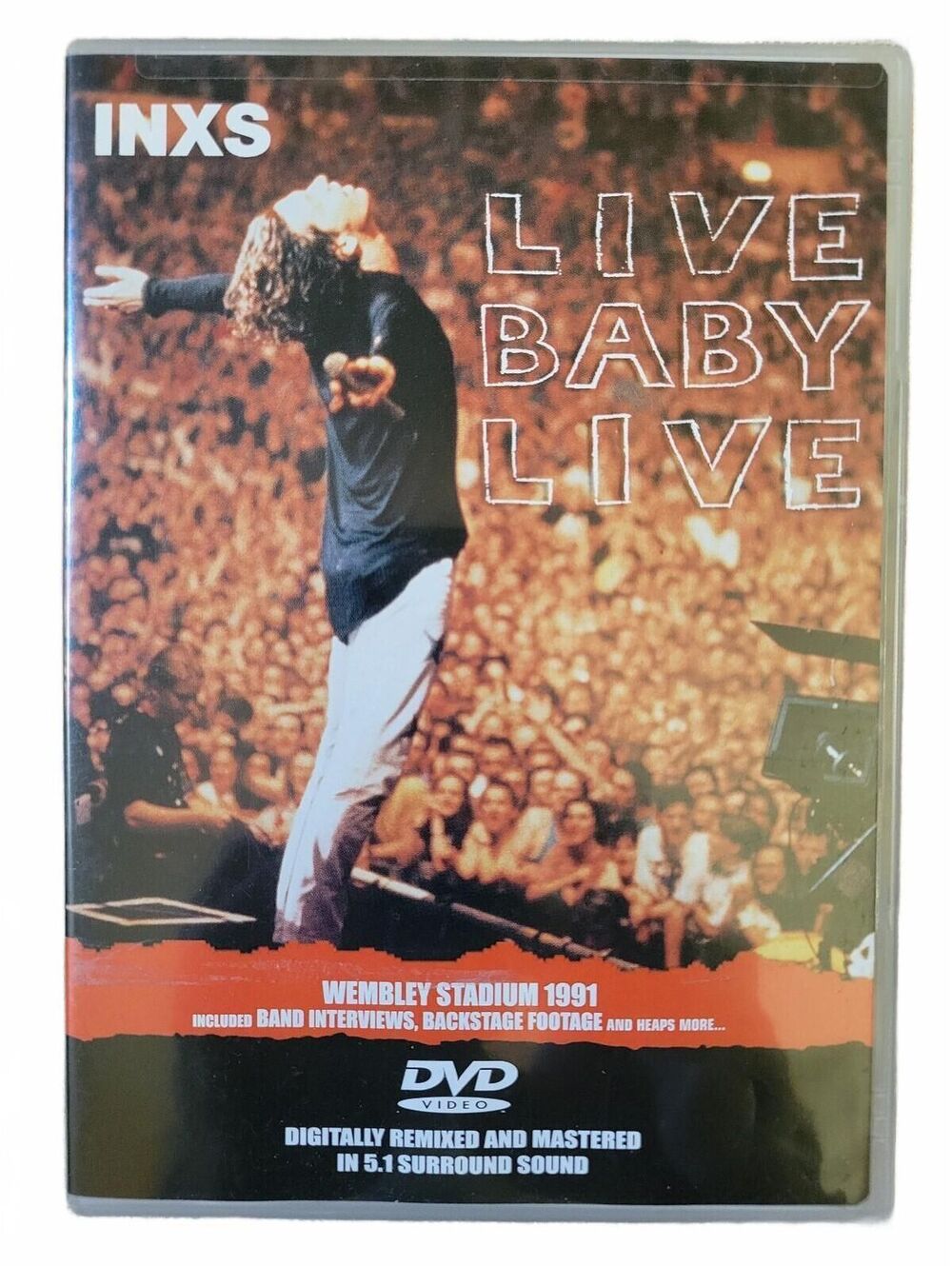 INXS Live Baby Live Wembley Stadium 1991 Concert DVD (2003) Live Concert Music